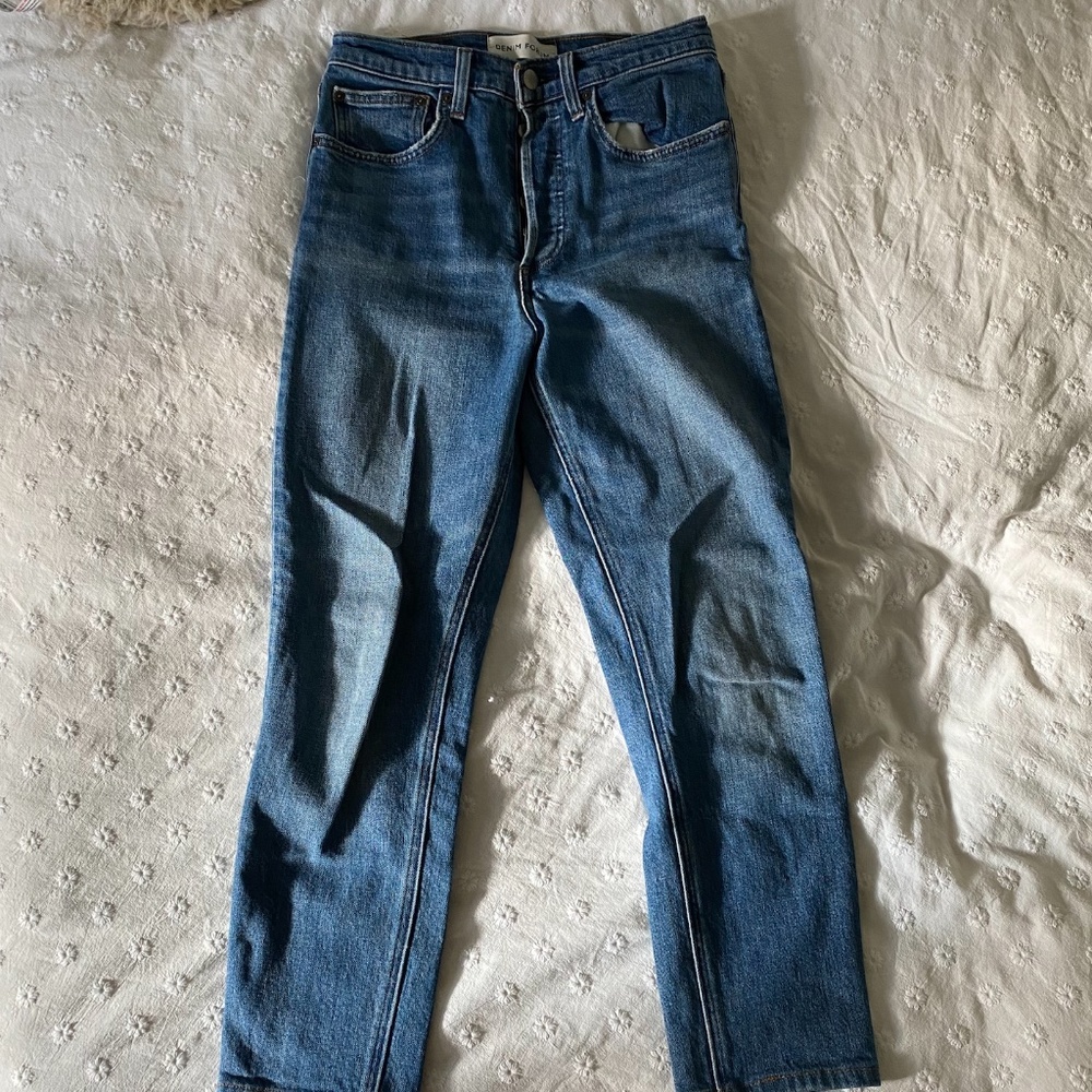 Demin Forum high rise jeans (size 27)